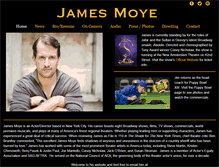 Tablet Screenshot of jamesmoye.com